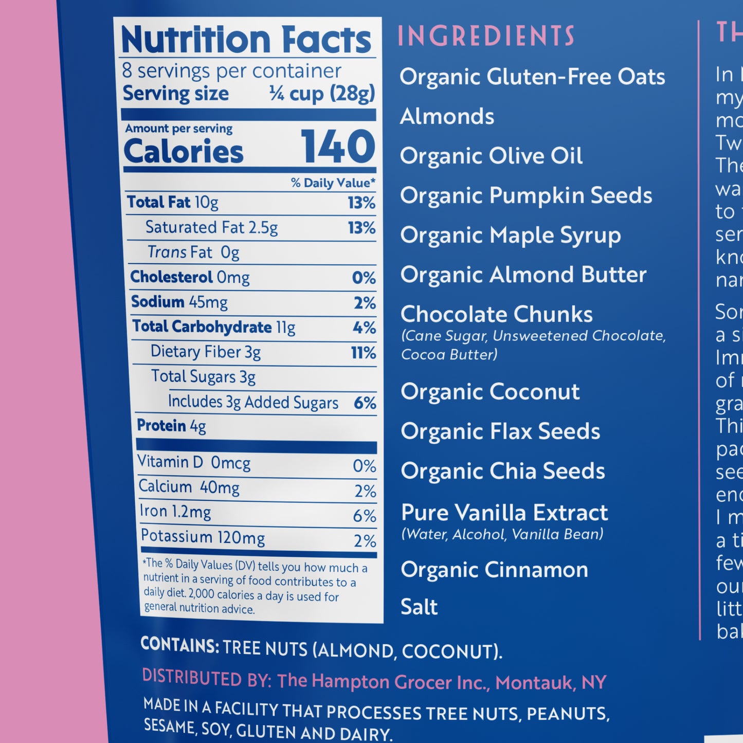 Almond Butter + Chocolate Chunk