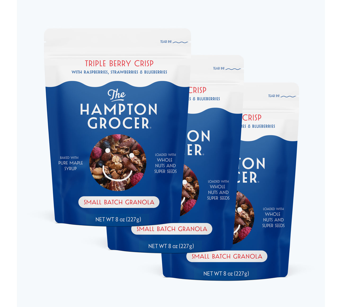 Triple Berry Crisp Granola