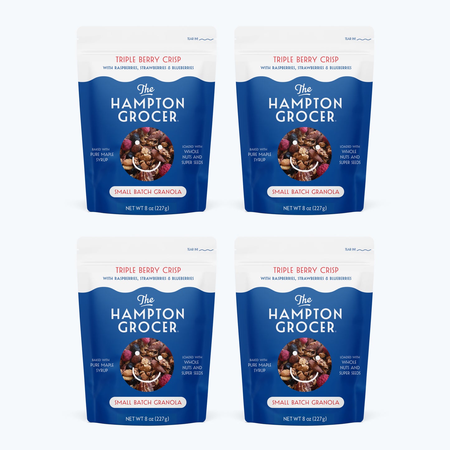 Triple Berry Crisp Granola