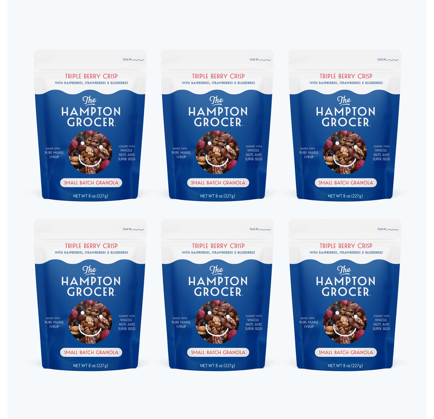 Triple Berry Crisp Granola