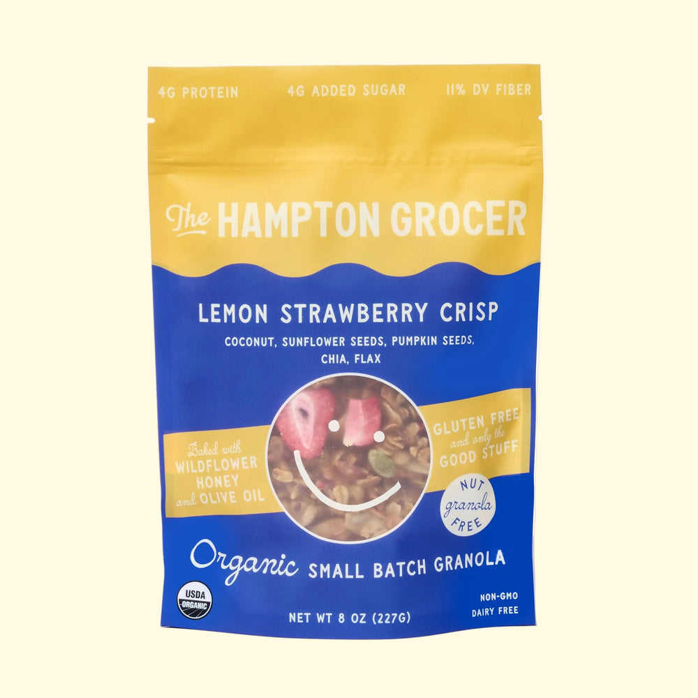 Lemon Strawberry Crisp