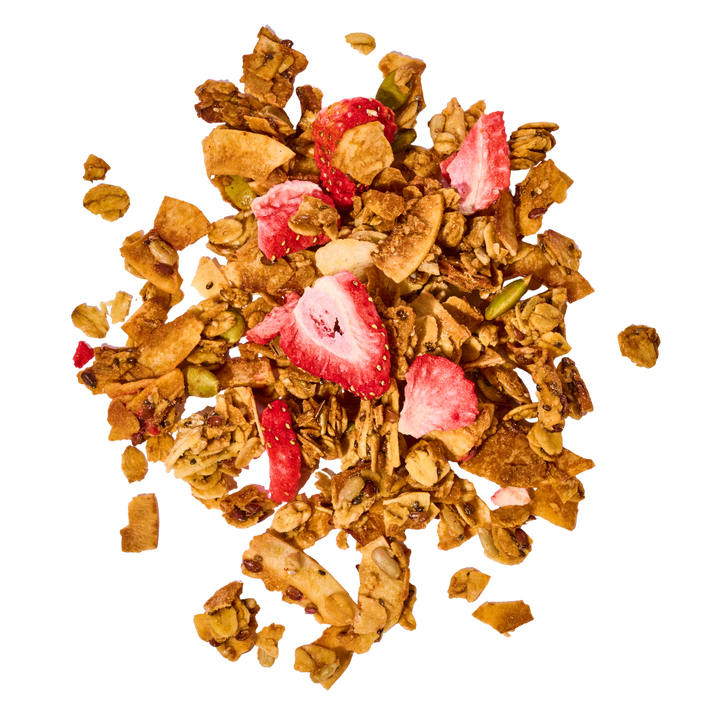 Lemon Strawberry Crisp
