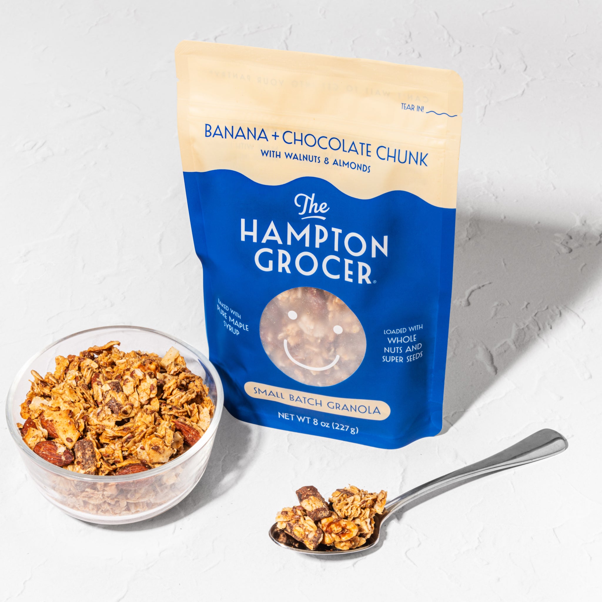 Banana + Chocolate Chunk Granola The Hampton Grocer