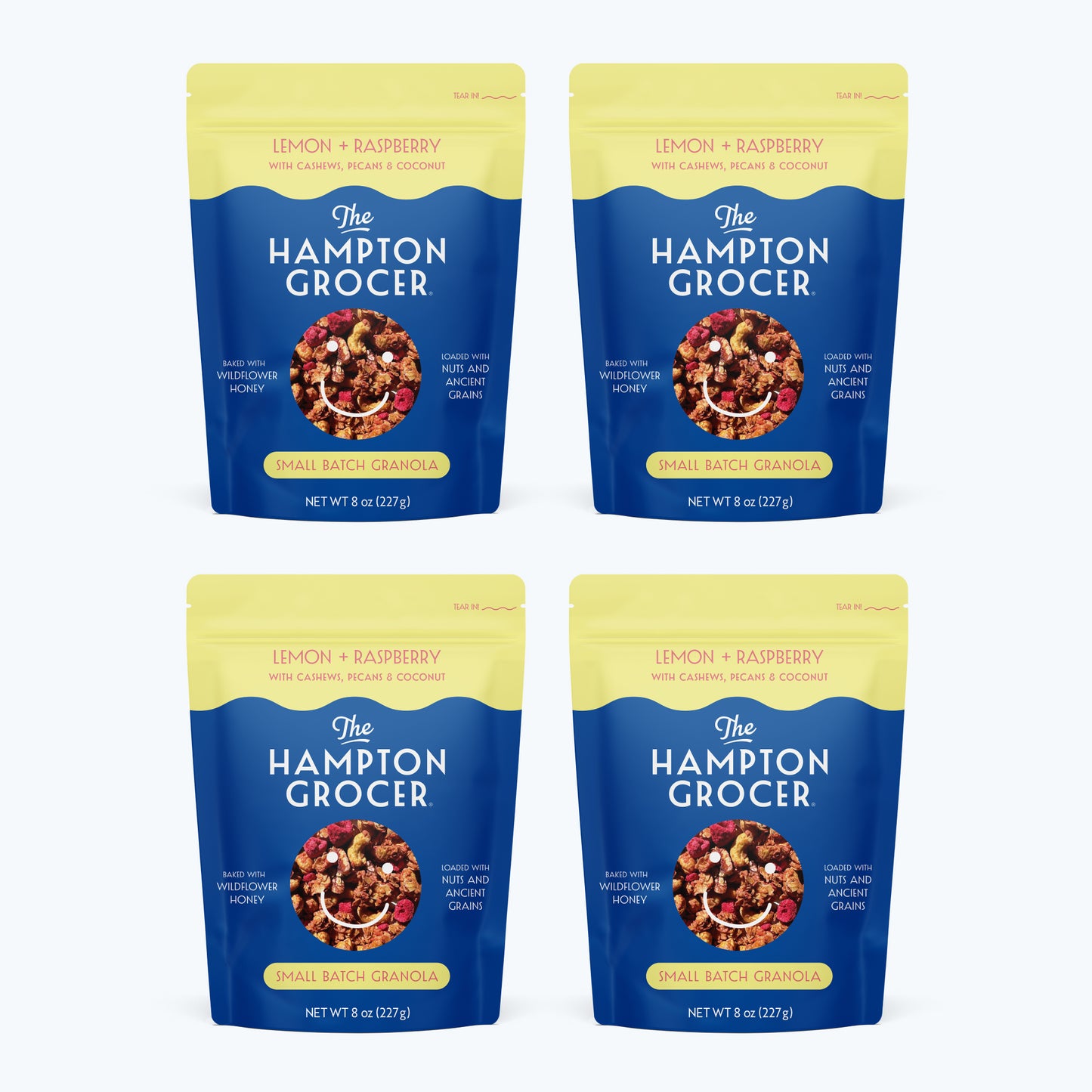 Lemon + Raspberry Granola