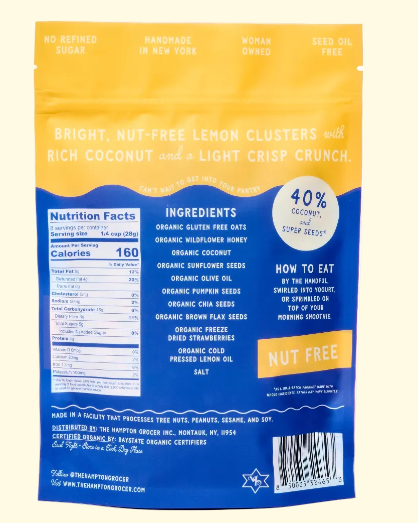 Lemon Strawberry Crisp