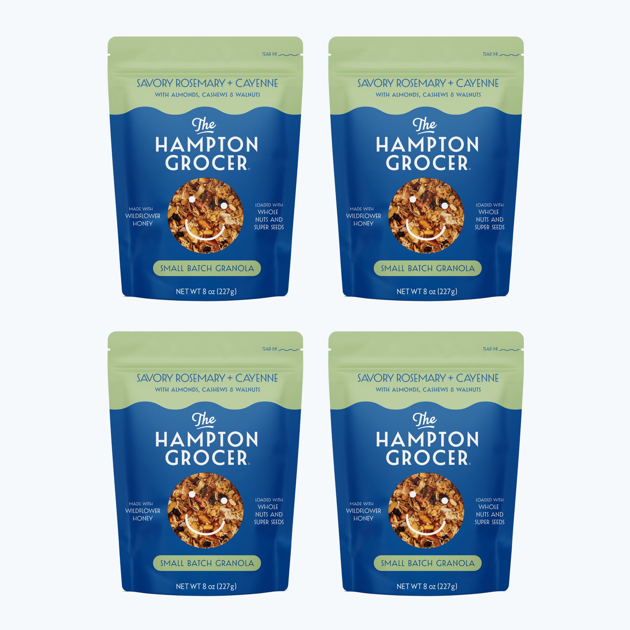 Savory Rosemary + Cayenne Granola The Hampton Grocer