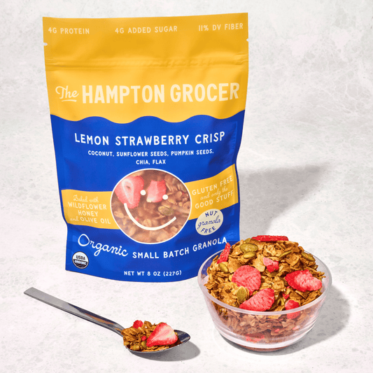 Lemon Strawberry Crisp